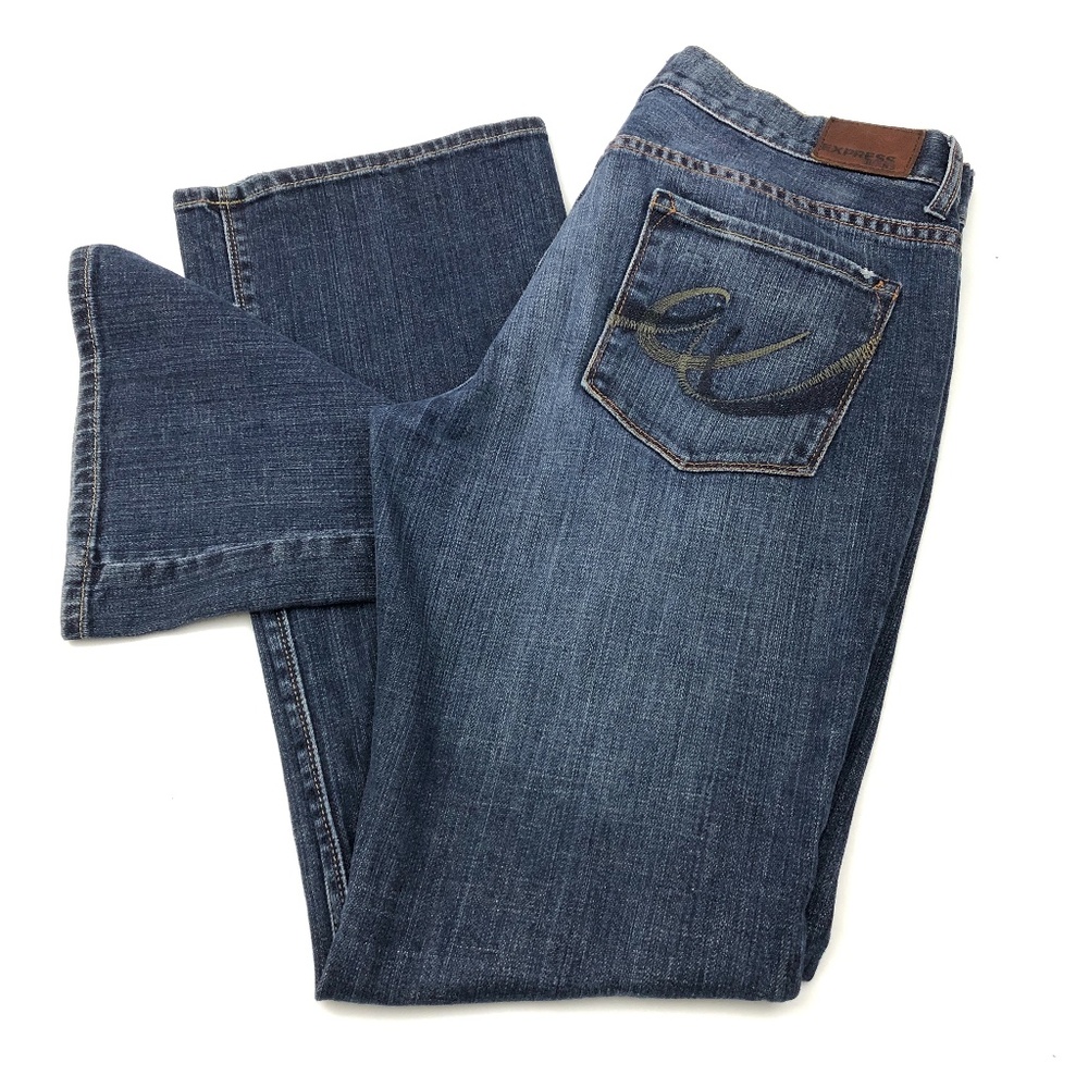 Express Eva Bootleg Distressed 12 Long